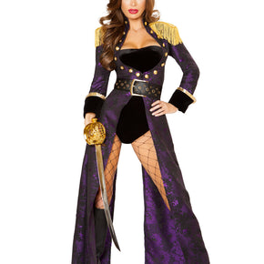 10104 - Confidential Society 4pc Pirate Queen Costume