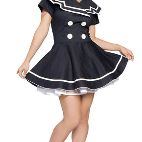 4094 - 2Pc Pin-Up Captain