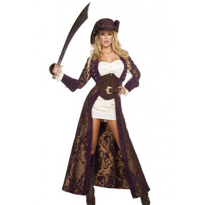 4574 6pc Decadent Pirate Diva - Roma Costume New Arrivals,New Products,Costumes - 1