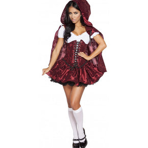 4616 4pc Lusty Lil' Red - Roma Costume Costumes,New Products,New Arrivals - 1
