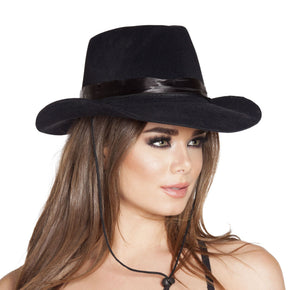 H4571 Black Cowboy Hat